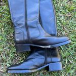 DONALD J PLINER black leather size 6 TALL FLAT RIDING boots Bixbi3 Photo 6