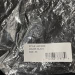 Area Stars New Puff Sleeve Mock Neck Mini Sweater Dress Black Size XS Photo 15