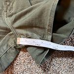 Rock & Republic Rock Republic Jean Shorts Womens  Kimber Olive Green Denim Side Zippers. Size 10 Photo 3