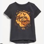 Old Navy “It’s Just a Bunch of Hocus Pocus” girls T-shirt size S (6-7) NWT Photo 0