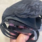 Victoria's Secret  Black Floral Lace Bra Photo 8