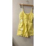 Aerie  Romper Womens M Sleeveless Yellow Photo 4
