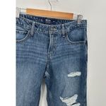 Hollister Low Rise Baggy Jeans Women 6R Distressed Cotton Loose Fit Photo 3