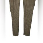 Tommy Hilfiger Brown Multi Plaid Pull-On Skinny Pants 8 Cropped Wide Waistband Photo 5