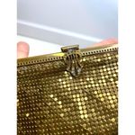 VTG MCM Gold Mesh Evening Wallet Purse W Germany Photo 4