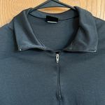 Patagonia ‎ Capilene Black Quarter-Zip Pullover Large Photo 2