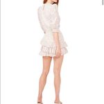 Chelsea and Violet  Smocked Ruffle Ditsy Floral Print Puff Short Sleeve Dress Photo 1