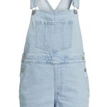 No Boundaries Relaxed Boyfriend Shortalls, 3.5" Inseam, Women's M(7-9) Photo 3