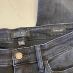 Judy Blue  Skinny Jeans Black with‎ Animal Cheetah Print Distressed Size 7 /28 Photo 4