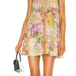 Boutique floral mini dress Multiple Size L Photo 0