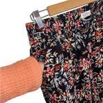 Jessica Simpson Red Fall Floral Tapered Slight Crop Classic Casual professional Photo 4