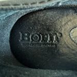 Born black leather slip on shoes button detail size 7/38 Photo 6