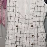 SheIn Black, White, and Gold dress  Photo 1