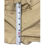 Mossimo Stretch Y2K Chino Bermuda Shorts Women’s 4 Tan Khaki Preppy Minimalist Photo 3