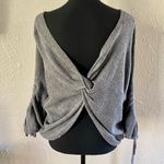 Sugar Lips 🫦 | Gray Nash Twist-Back Sweater🫦 ~xs/s Photo 1