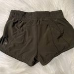 Lululemon  Athletica Miles Ahead dark olive shorts size 4 Photo 2