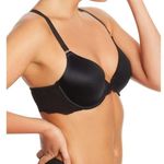 Maidenform One Fab Fit Lace T-Back Front Close Bra 7112 Black 38D Photo 0