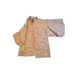 Here Comes the Sun HERE Peach Jacquard Kimono Jacket NWT Photo 1