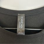 Bebe NWT Black Long Sleeve Logo Top/T-shirt Size 2X Photo 2