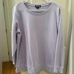 Lands' End Lands’ End Lavender Crew Neck Sweater Photo 0