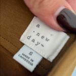 A New Day  Olive Ruched Midi Skirt Photo 3