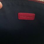 Cole Haan  | Hot Pink Genuine Pebble Grain Leather Clutch Wristlet Makeup Bag NWT Photo 5