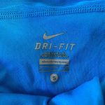 Nike NWOT |  women’s blue print running active shorts —‎ small Photo 5