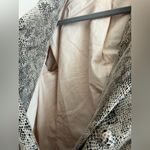 BLANK NYC Women’s Size M Blazer Snakeskin Print Double Breasted Photo 10