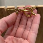 Liz Claiborne Vintage LCI multi strand gold tone triple strand necklace rare Photo 1