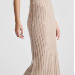 Quince Skirt Midi Cashmere Skirt Tan  (oatmeal) XS Photo 3