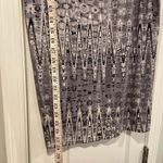 Matty M Size L Gray Tie Dye Pull On Lightweight Lined Midi Pencil Bodycon Skirt Size L Photo 3