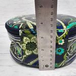 Vera Bradley Cosmetic Bag hat box style with paisley Design NWOT Photo 9