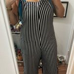 Funky Striped Jumpsuit Multiple Size L Photo 0