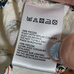 Urban Outfitters  Womens Cream Floral Cinched Top Longsleeve Cottagecore Sz S Photo 9