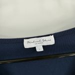 Michael Stars Abby Dress Size Large NEW Faux Wrap NWOT Navy Ultra Rib Classic Photo 4
