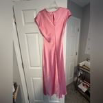 Antonio Melani myla short sleeve drapey satin maxi dress Photo 4