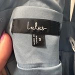 Lulus Heavenly Hues NWT size Small Light Blue Maxi Dress Chiffon Gown Photo 6