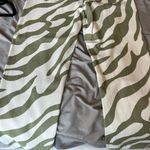 SheIn Green Zebra Jeans Photo 5