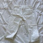 AGOLDE  Jeans Womens 27 White High Rise Skinny Light Wash Distressed Boho City Photo 10