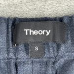 Theory  Pants Wide Leg Winszlee Pull‎ On Trousers Saxony Preppy Blue Women Size S Photo 5