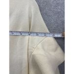 ZARA  Knit Women's Pullover Sweater Off White Size Small Long Sleeve Photo 8