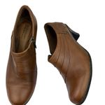 Rockport by Cobb Hill Shoes Womens 11W Brown Leather Comfort Shootie Bootie Size 11 Photo 0
