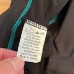 Fayettechill  Turquoise & Black Lined Athletic Shorts Photo 4