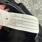 Abercrombie & Fitch The 90's Slim Straight Ultra High Rise Black Size 37/24 Long Photo 7