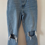 Abercrombie & Fitch Abercrombie Fitch Curve Love 90s Straight Ultra High Rise Jeans Size 26 Photo 0