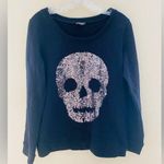 EXPRESS Sequins Skull Design  sweatshirt Photo 0