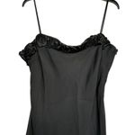 Vintage KiKi USA Black Polyester Formal Dress Size L Photo 2