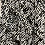 Who What Wear  Plus Size 2X Dress Brushed Dot Cream Black High Neck Sleeveless Photo 3