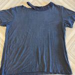 Six Fifty Women’s Cut Neck Blue T Photo 0