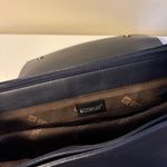 Ecosusi Faux Leather Messenger Briefcase Satchel Book Bag Navy Blue Large Size Photo 3